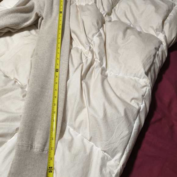 EUC Theory women's 100% cashmere Cream Arleena jogger pants Sz S - Picture 13 of 14